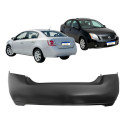 Parachoque Traseiro Sentra S Sl Unique  2008 A 2013 S/sensor