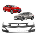 Parachoque Vw Polo Virtus 2017 2018 2019 2020 2021 2022 Novo Preto