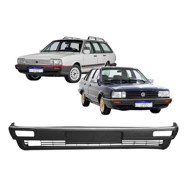 Parachoque Volkswagen Santana Quantum Gls 1985 A 1991 Novo Preto