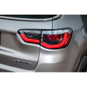 Jogo De Lanterna Jeep Compass 2017 2018 2019 2020 21 Com Led Ambos Lados Vermelho