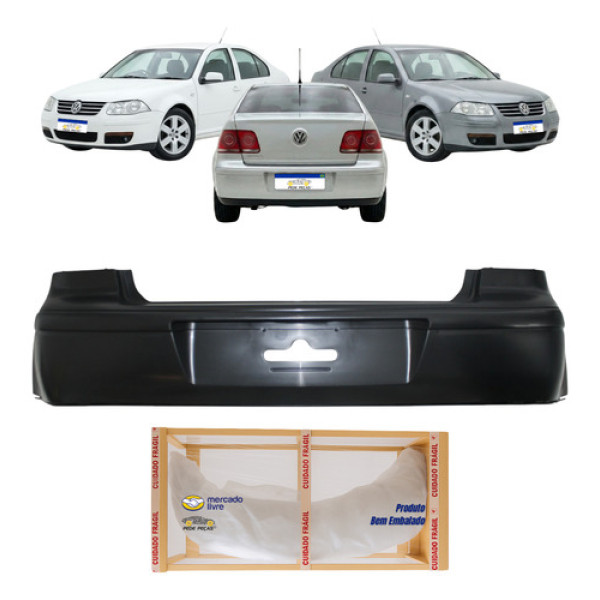Parachoque Traseiro Volkswagen Bora 2007 2008 2009 2010 2011