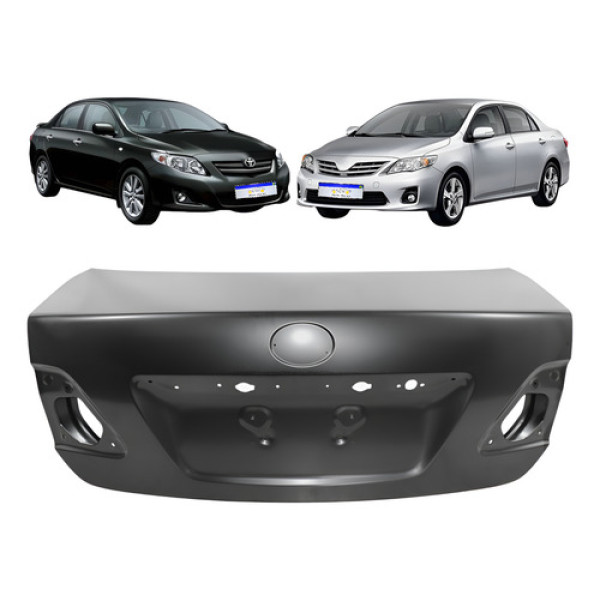 Tampa Traseira Toyota Corolla 2009 2010 2011 Nova Preto