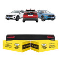 Lanterna Central Vw Nivus 2020 2021 22 A 2026 Full Led Nova Ambos Lados Fumê
