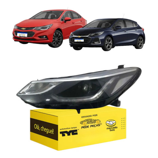 Sinaleira Farol Cruze 2017 2018 A 2023 Sport6 Novo Le Esquerdo/motorista