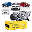 Farol Renault Sandero Logan 2020 2021 2022 2023 2024 Led