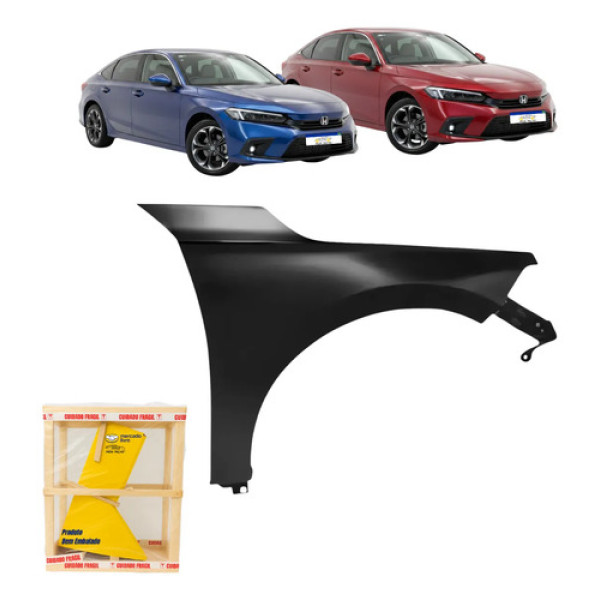 Paralama Honda Civic G11 Advanced 2023 2024 2025 L.d