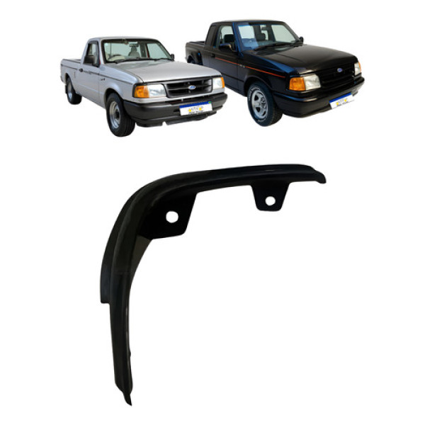 Moldura Farol Direito Ranger 1993 1994 A 1997 Novo Preto Preto Direito/passageiro