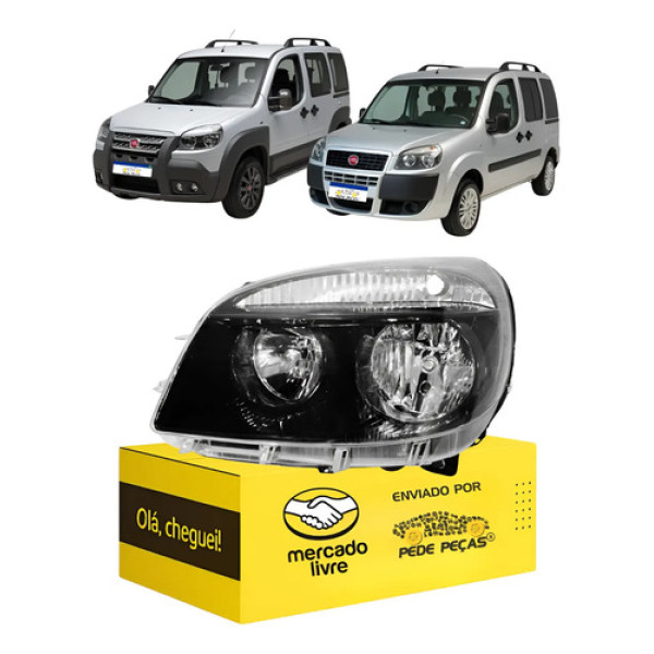 Sinaleira Farol Doblo 2011 A 15 16 17 18 2019 2020 2021 L.e Esquerdo/motorista