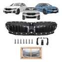 Suporte Grade Central Bmw Série 3 320i 330i 330e 2019 A 2022 Preto Mate