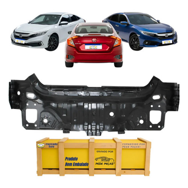 Painel Traseiro Honda Civic 2017 2018 2019 2020 2021 G10