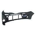 Parachoque Dianteiro Toyota Yaris 2018 A 2021 Hatch Sedan Preto Liso Para Pintura