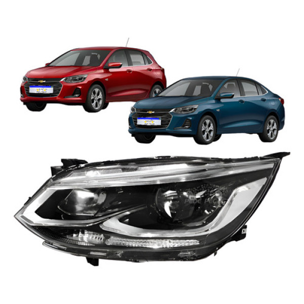Farol Chevrolet Onix Premier 2021 2022 2023 2024 2025 Le Esquerdo