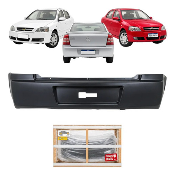 Parachoque Traseiro Gm Astra Sedan 2003 04 05 06 A 2011 Novo