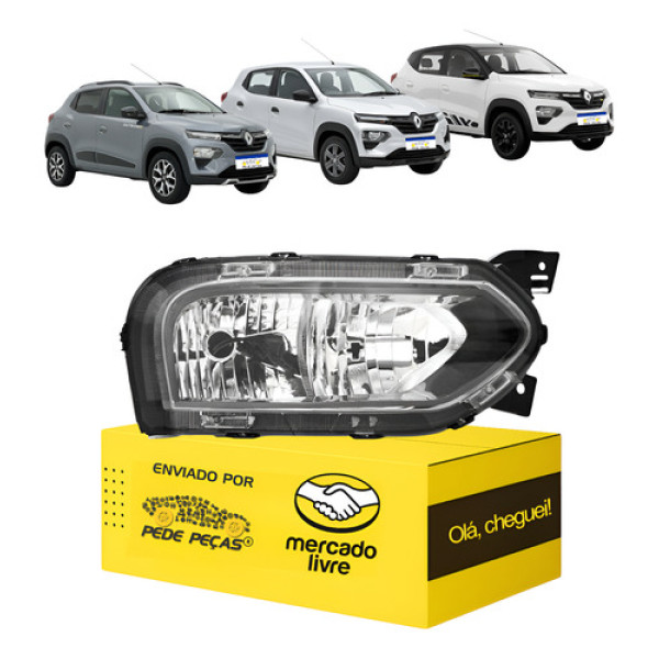 Farol Sinaleira Inferior Renault Kwid 2023 2024 2025 2026 Ld Direito/passageiro