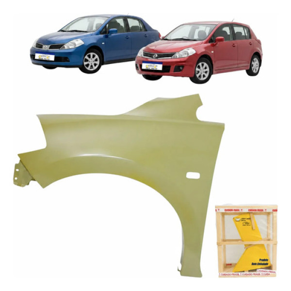 Paralama Nissan Tiida 2008 2009 2010 2011 2012 2013 Novo