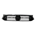 Grade Dianteira Superior Central Fiat Cronos 2017 A 2020  Preto