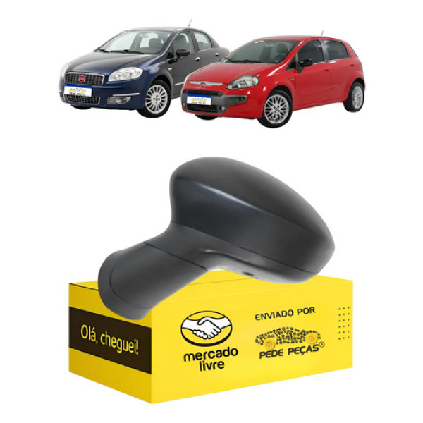 Retrovisor Elétrico Fiat Linea Punto 2008 2009 10 A 2017 Le