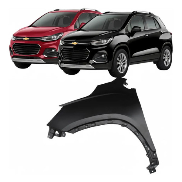 Paralama Chevrolet Tracker 2017 2018 2019 Novo Lado Esquerdo