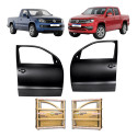 Par Porta Dianteira Amarok Vw 2010 2016 A 2026 Novo Dianteira Ambos Os Lados Preto