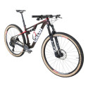 Bicicleta Caloi Elite Carbon Fs Racing 2025 Aro 29 M Vermelho 17  