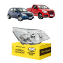Farol Agile Montana Cromado 2010 2011 2012 2013 2014 A 20