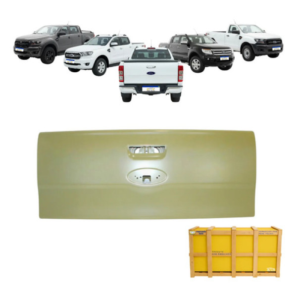 Tampa Traseira Ranger 2013 2014 2015 2016 2017 A 2023 Nova Cinza