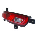 Refletor Parachoque Traseiro Chery Tiggo 7 2019 20 21 2022 Vermelho Cristal Esquerdo/motorista