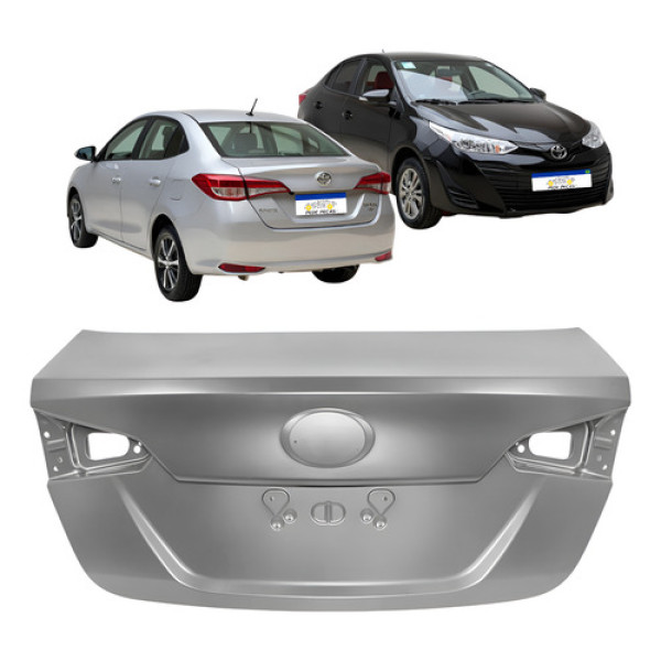 Tampa Traseira Toyota Yaris 2018 2019 2020 2021 2022 2023 25 Cinza