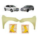 Par Paralama Chery Cielo 2010 2011 2012 A 2013 Novo