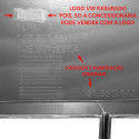 Parachoque Dianteiro Golf 2008 09 A 2013 Original C/f Milha Preto
