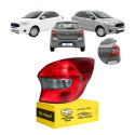 Lanterna Traseira Direita Ford Ka Hatch 2015 16 A 2021 Fumê Direito/passageiro Bicolor Fumê