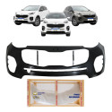 Parachoque Kia Sportage 2017 18 2019 Novo C/sensor Preto