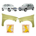Par Paralama Gm Chevrolet Celta Life 2000 A 2006 Novo