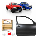 Porta Dianteira Hilux 2005 A 2015 Cabine Simples Std Cs Ld Dianteira Direita Preto