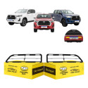 Grade Inferior Parachoque Toyota Hilux Srv 2021 22 A 2026 Preto