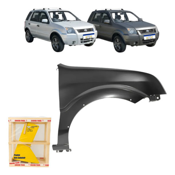 Paralama Ecosport 2003 2005 2007 Xl Xls Freestyle Novo Ld