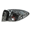 Lanterna Captur 2017 2018 2019 2020 2021 Led Esquerda Esquerdo/motorista Vermelho