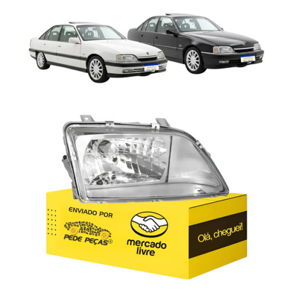 Farol Omega Suprema 1992 93 94 95 96 97 1998 S/auxiliar L.d Direito/passageiro
