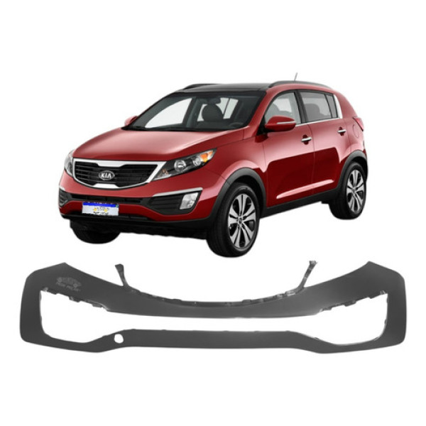 Parachoque Kia Sportage 2011 2012 2013 2014 Ex Lx Novo Preto