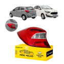 Lanterna Traseira Ford Ka Hatch 2019 2020 2021 Cristal Le Esquerdo/motorista Vermelho Cristal