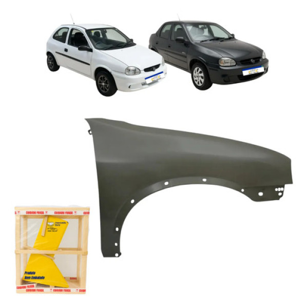 Paralama Chevrolet Corsa 1995 A 2002 Pick-up Wagon Novo Ld