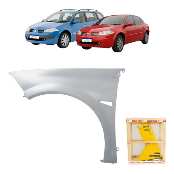 Paralama Renault Megane Grand Tour Cc 2006 2007 08 A 2013 Le