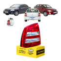 Lanterna Sinaleira Gm Astra Sedan 2003 04 05 06 07 A 2011 Le Esquerdo/motorista Vermelho Cristal