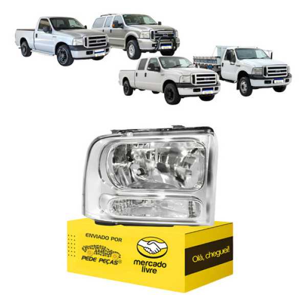 Farol Lanterna Sinaleira F250 F350 F4000 Xlt Xl 2007 A 2011