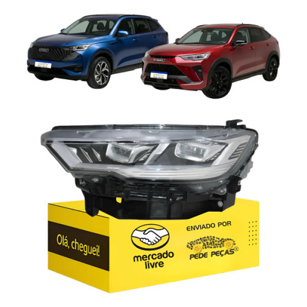 Sinaleira Esquerda Gwm Haval H6 Gt 2024 2025 2026 Full Led Esquerdo/motorista