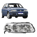 Par Farol Vw Gol Saveiro Parati G3 2000 01 A 2005 Foco Duplo Ambos Lados