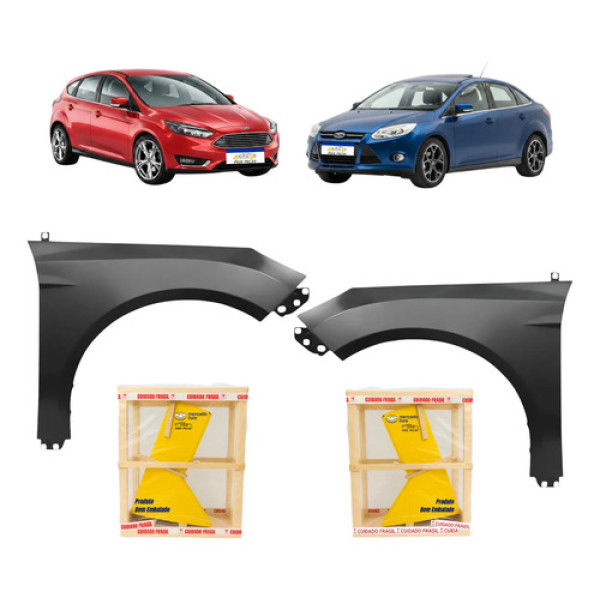 Par Paralama Ford Focus Hatch Sedan 2014 2015 A 2019