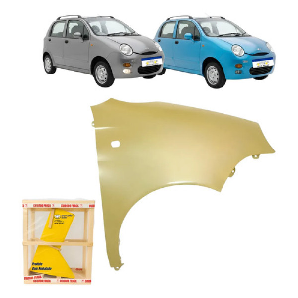 Paralama Chery Qq 2010 2012 2013 2015 Novo Ld