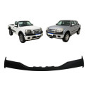 Spoiler Superior Parachoque Ford Ranger 2010 A 2012 Preto Preto