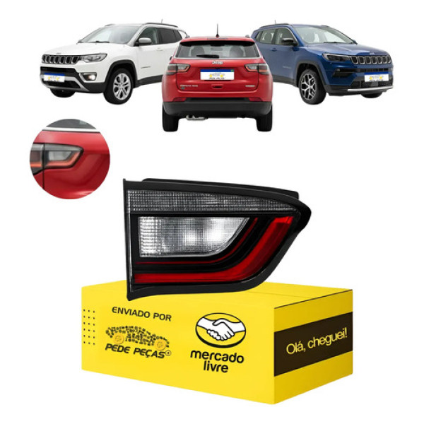 Lanterna Sinaleira Tampa Jeep Compass 2022 A 2026 C/led Le Esquerdo/motorista